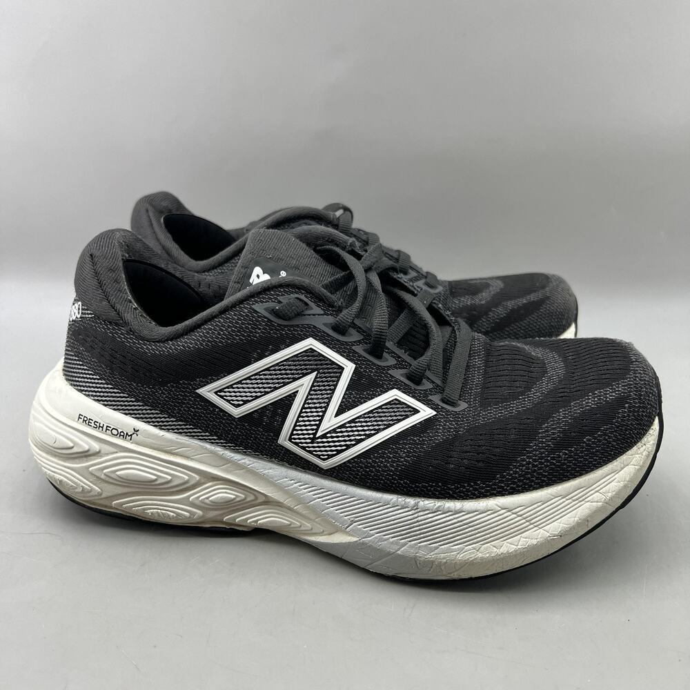 New Balance Fresh Foam 880 V15 Shoes Women Size 7 D Wide Black Comfort Sneakers